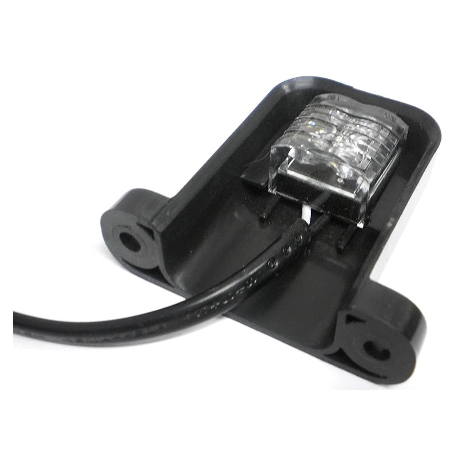 TecNiq Black LED License Plate Lamp for Trucks & Trailers - full product view | AAA Trailer