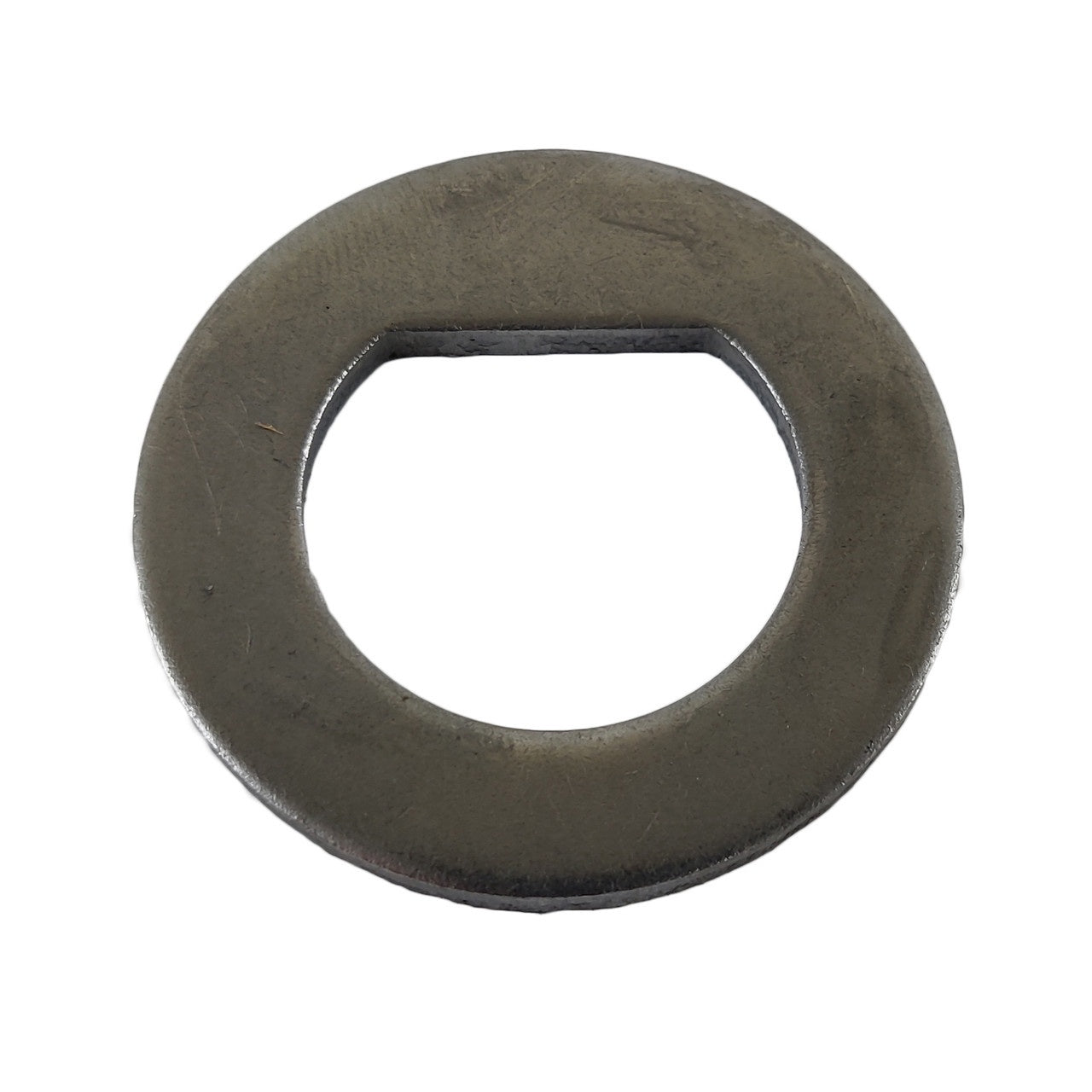 1" D-Shaped EZ Lube Spindle Washer – Trailer Axle Washer for EZ Lube Spindles - full product view | AAA Trailer