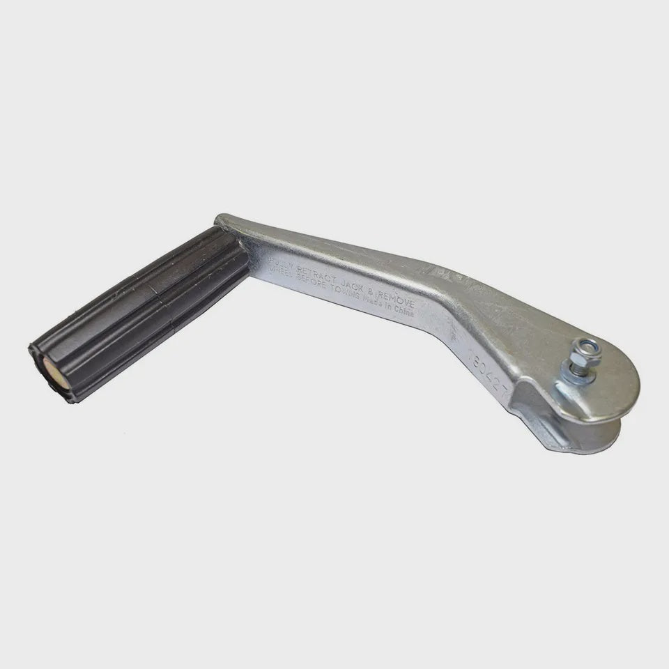 Ram Top Wind Trailer Jack Replacement Handle – Fits 2,000 & 5,000 lb Ram Jacks | Zinc Plated - 2,000 lb - full product view |